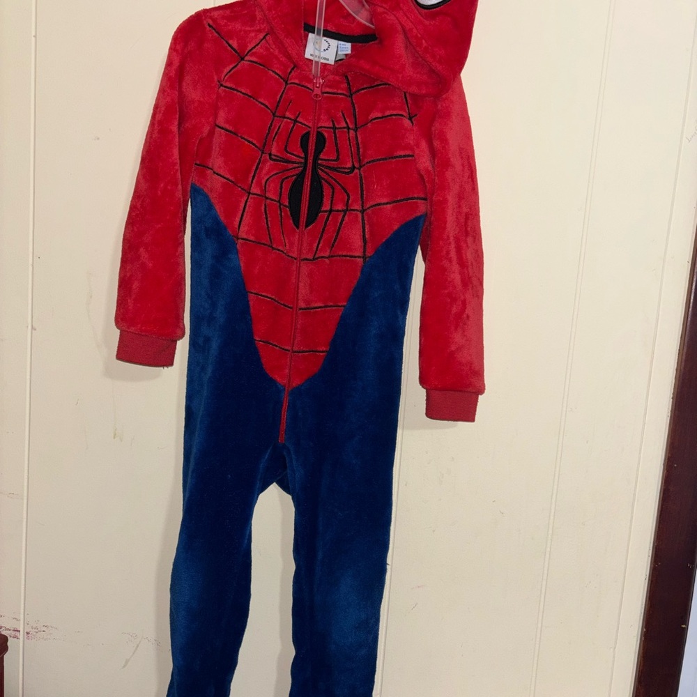 Kids Red and Blue Spider Costume
